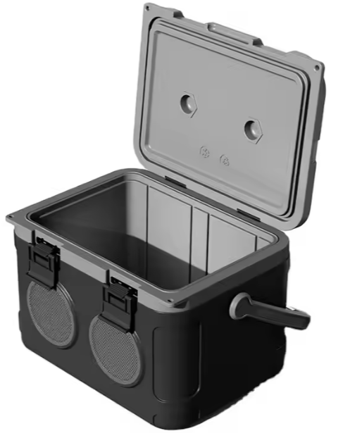 Cooler 21L con parlante Negro-Gris - Imagen 3