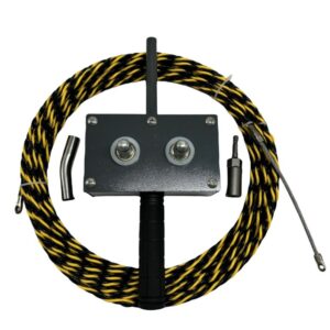 🛠️ Máquina Portátil para Pasar Cables – Compatible con Taladro