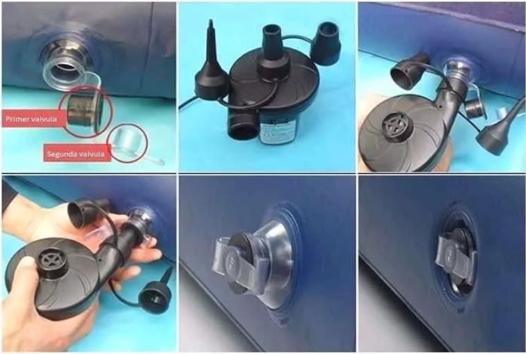 COLCHON INFLABLE PARA AUTO CAMPING - Imagen 5